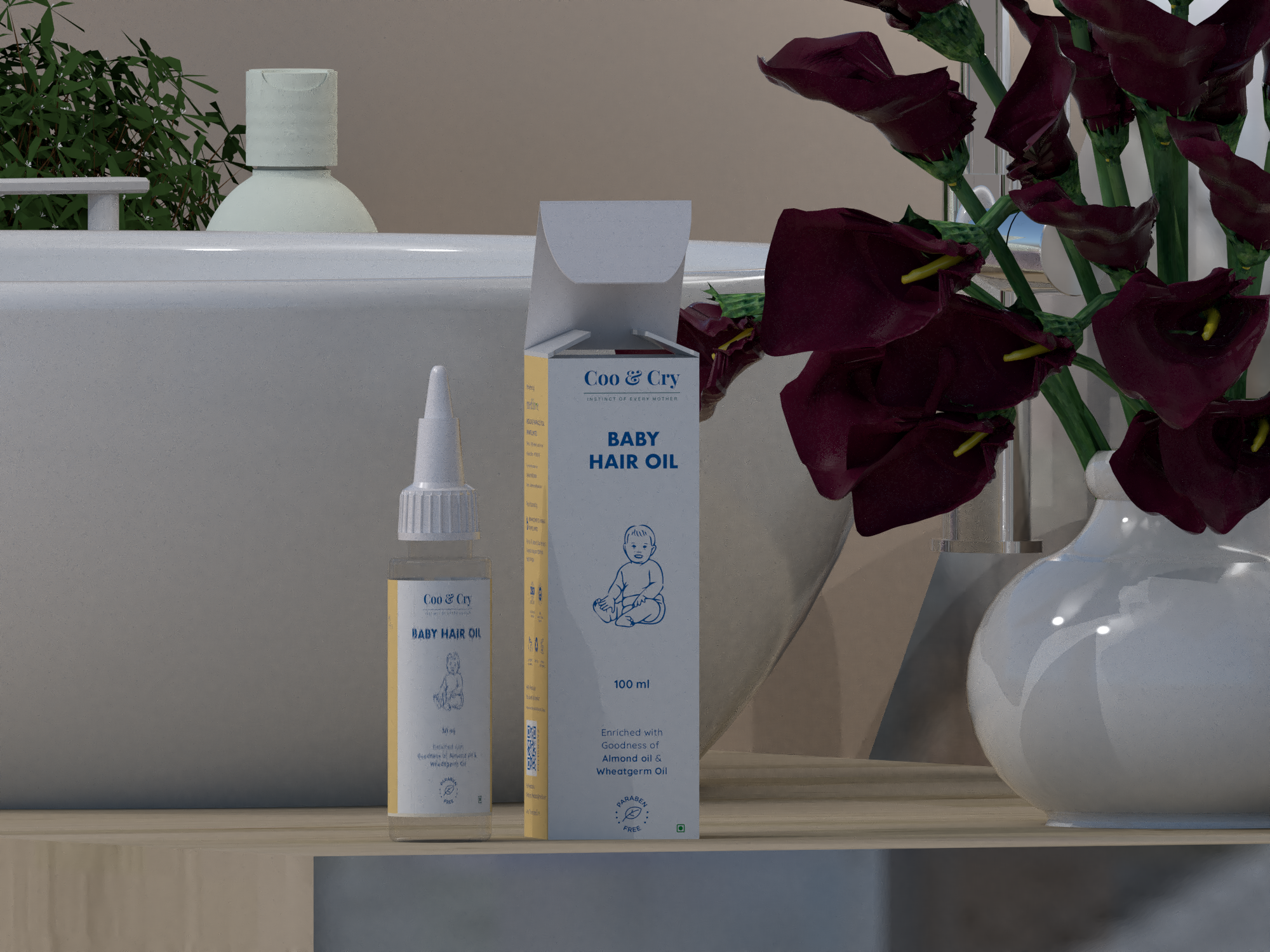 Baby Hair Oil